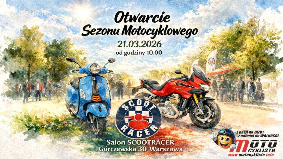 Otwarcie Sezonu Motocyklowego w ScootRacer Warszawa – Zapraszamy